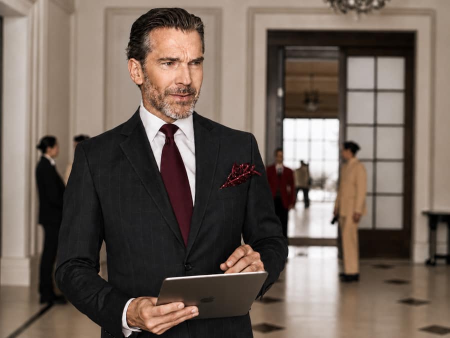 Private service in a well-run Los Angeles household, Estate Managers